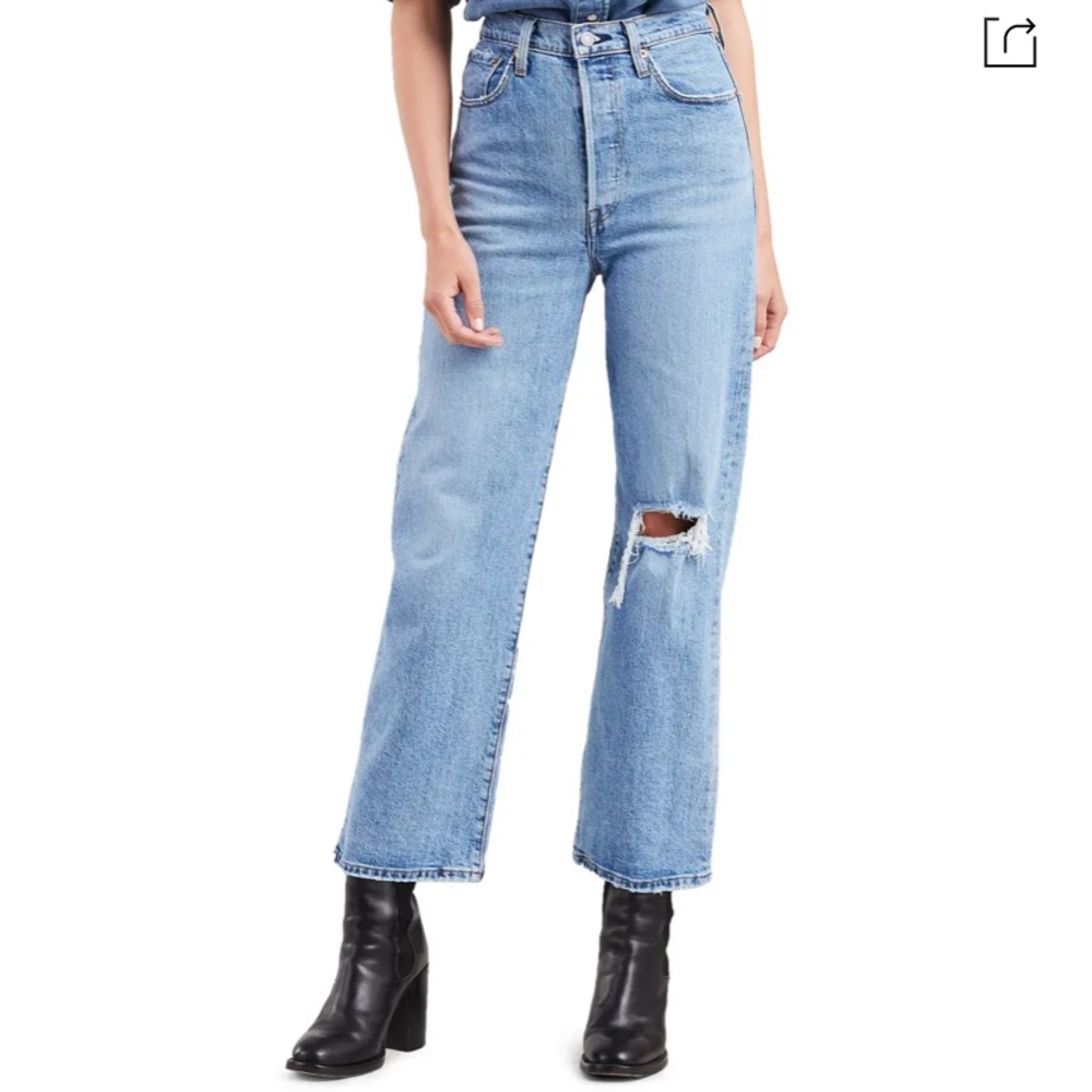 Levi’s Ribcage Jeans in Haters Gonna Hate Size 26